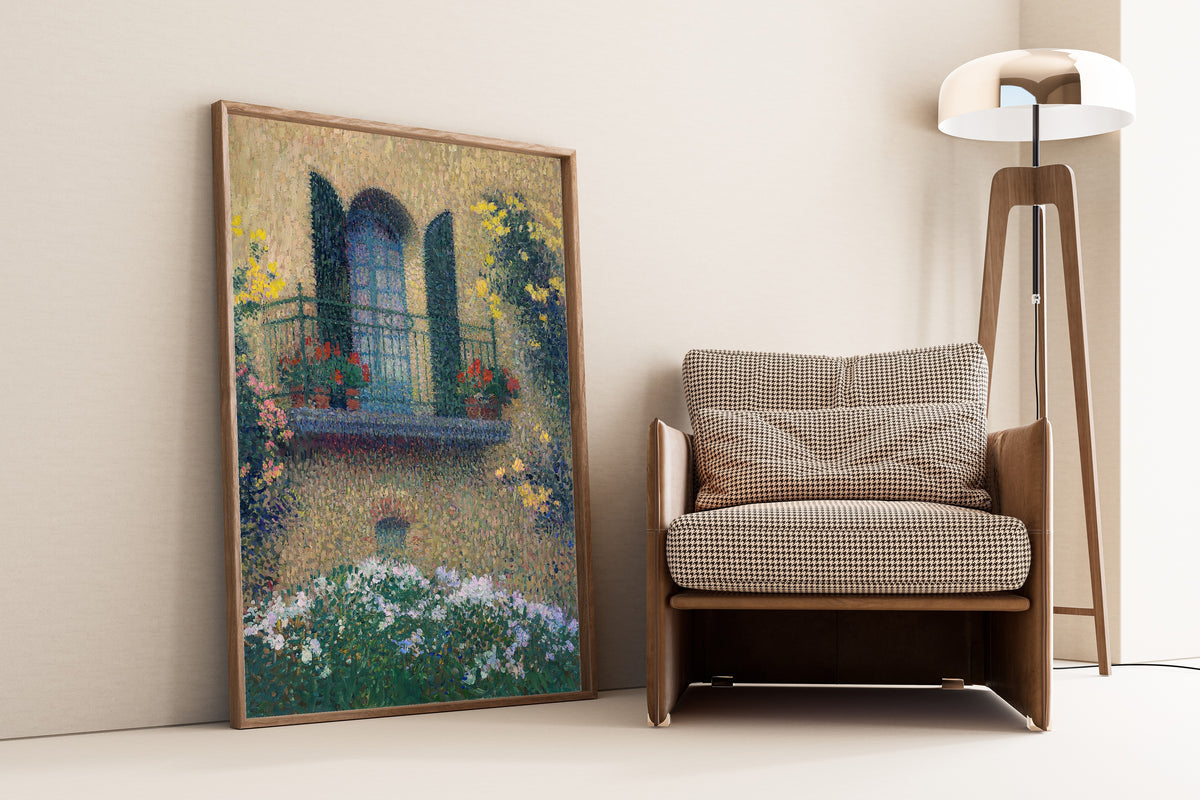 Henri Martin — Le balcon de Jaurès | Fine Art Print