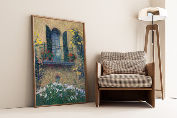 Henri Martin — Le balcon de Jaurès | Fine Art Print