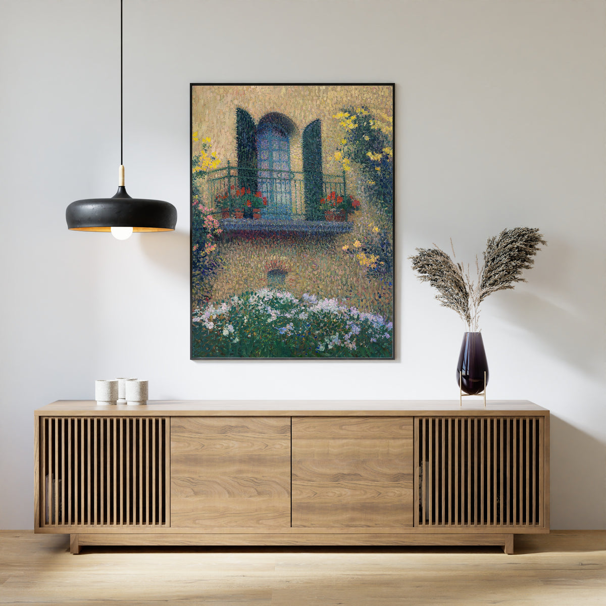Henri Martin — Le balcon de Jaurès | Fine Art Print