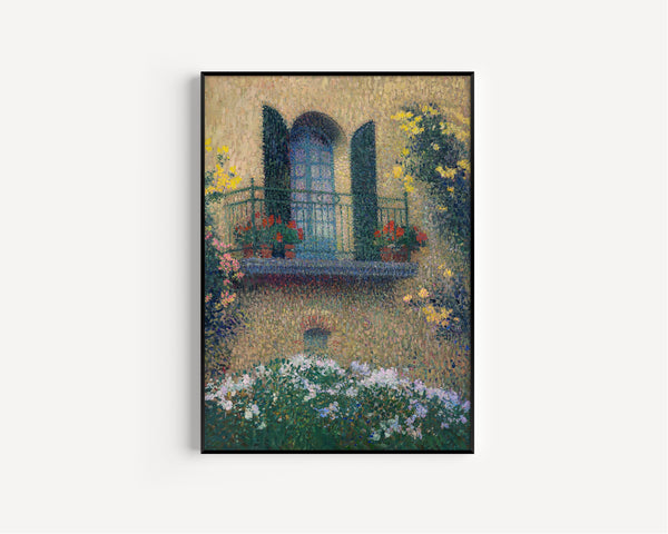 Henri Martin — Le balcon de Jaurès | Fine Art Print