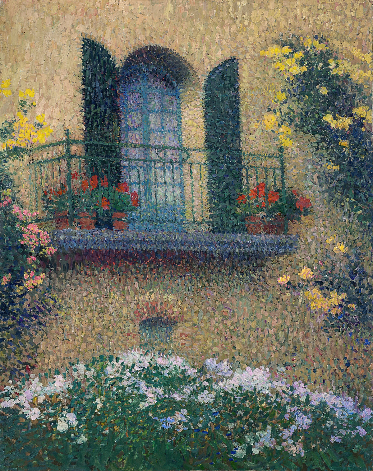 Henri Martin — Le balcon de Jaurès | Fine Art Print