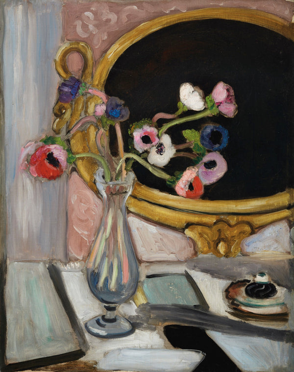 Henri Matisse — Anemones in a Black Mirror | Fine Art Print