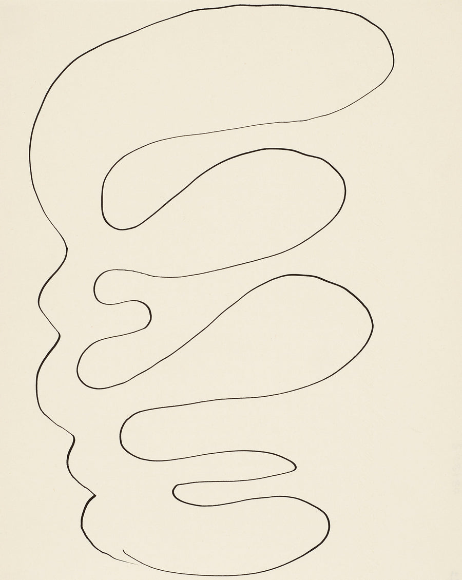 Henri Matisse — Arabesque | Fine Art Print shown to scale on a wall above a sofa