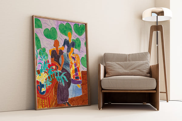 Henri Matisse — Black Dress and Violet Dress | Fine Art Print