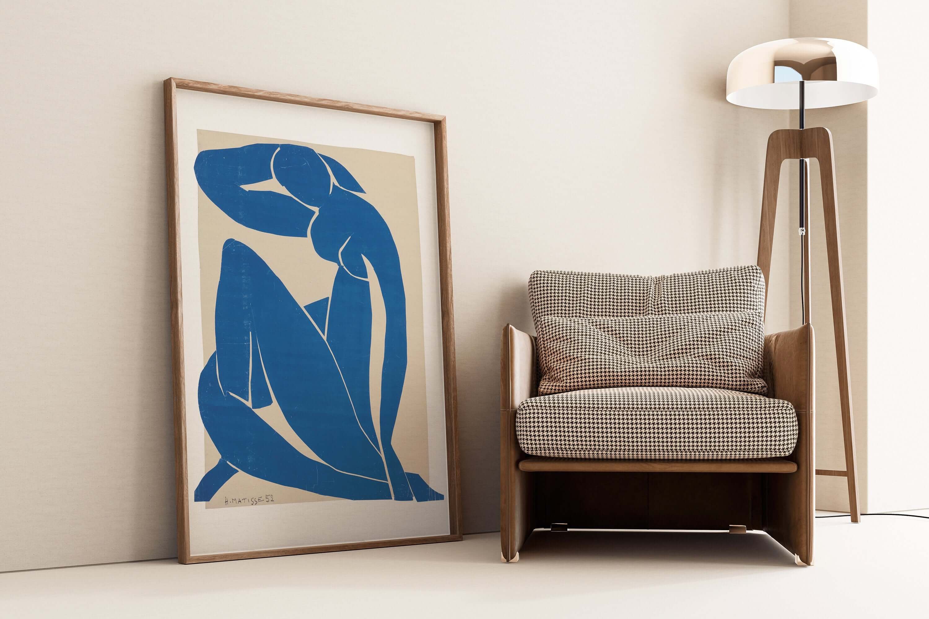 Henri Matisse - Blue Nude II | Famous Art (available framed or unframed) - 9ArtPrints