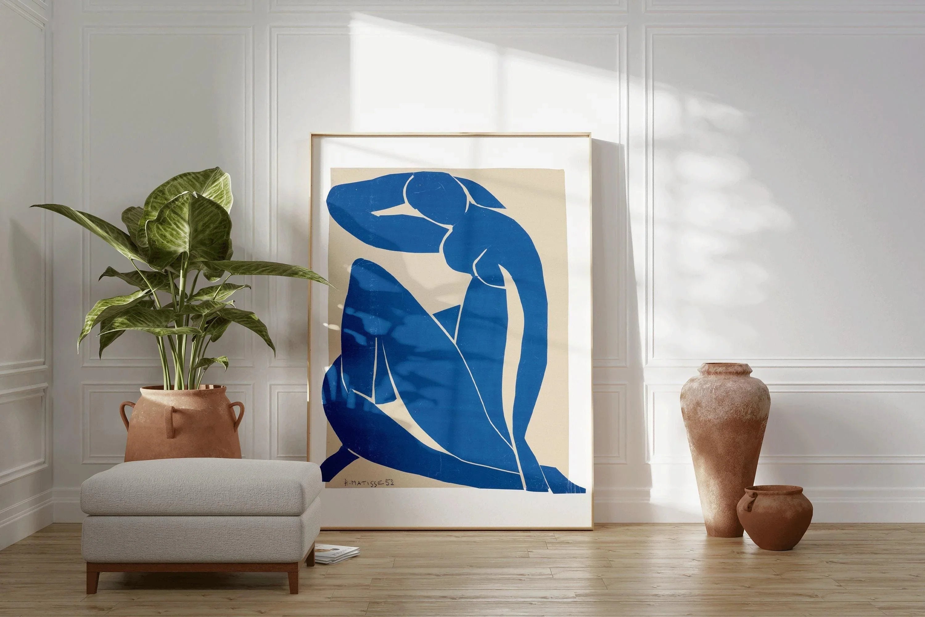 Henri Matisse - Blue Nude II | Famous Art (available handframed or unframed) - 9ArtPrints