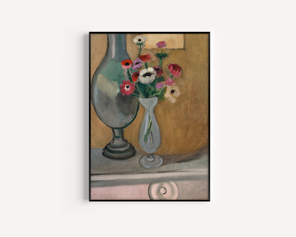 Henri Matisse — Bouquet of Anemones | Fine Art Print - 9ArtPrints