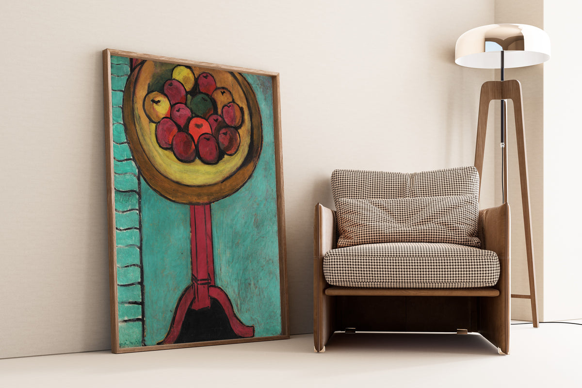 Henri Matisse — Bowl of Apples on a Table | Fine Art Print - 9ArtPrints