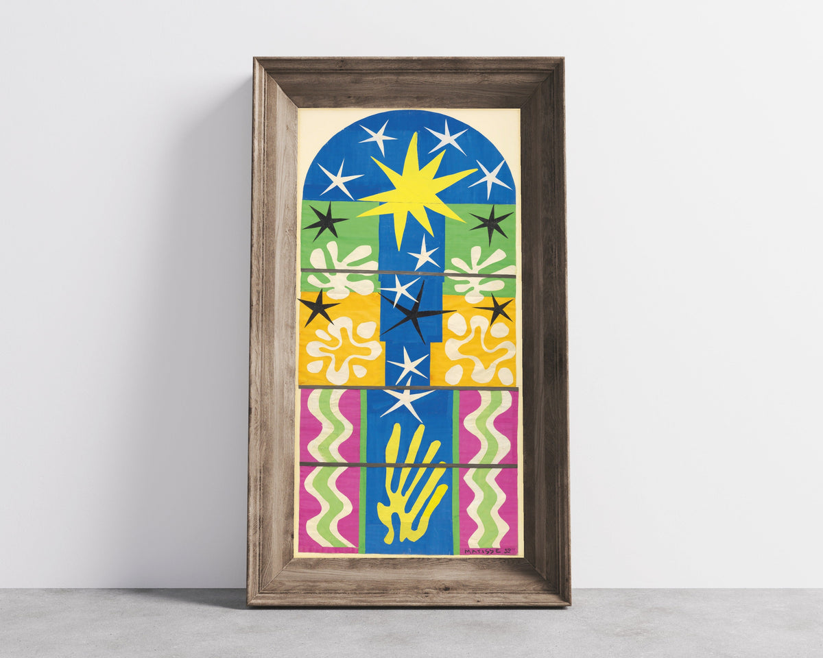 Henri Matisse — Christmas Eve (Nuit de Noël) | Papiers Découpés Fine Art Print - 9ArtPrints