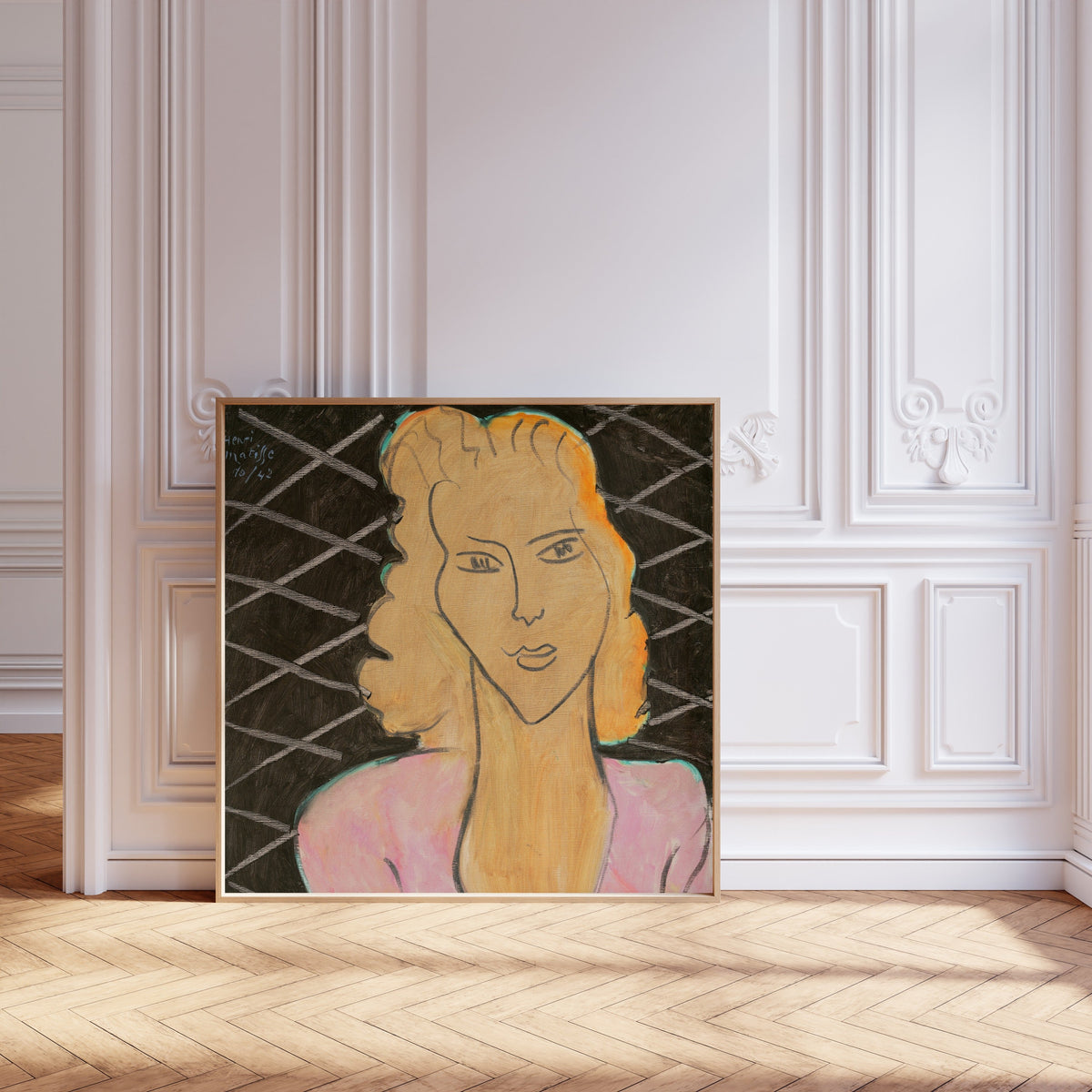Henri Matisse — Girl in a Pink Dress | Fine Art Print - 9ArtPrints