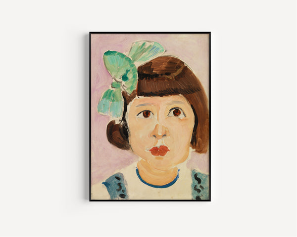 Henri Matisse — Head of a Young Girl | Fine Art Print