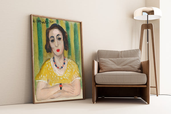 Henri Matisse — Henriette, Yellow Dress | Fine Art Print