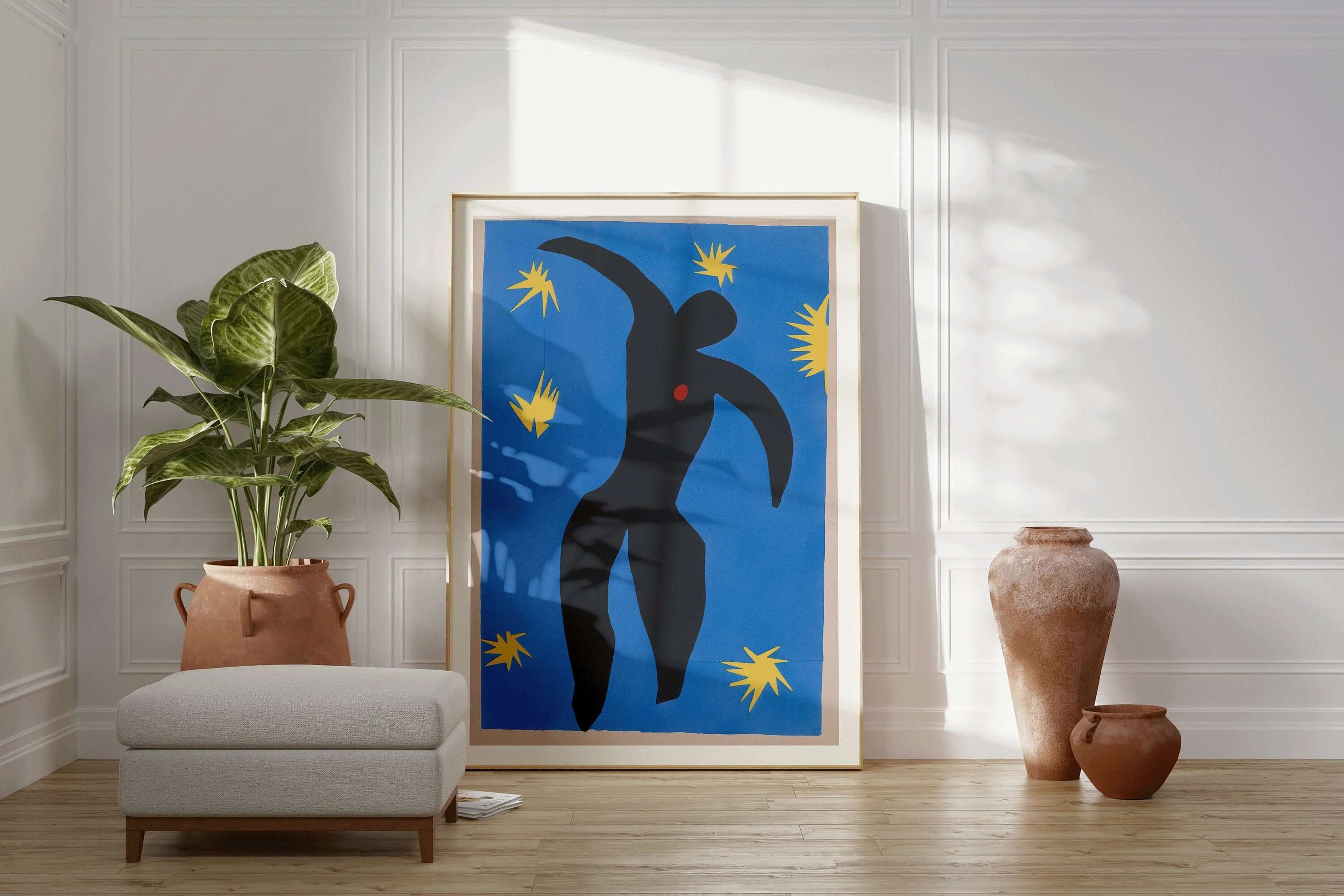 Henri Matisse - Icarus | Famous Art Papier Decoupes (available framed or unframed) - 9ArtPrints