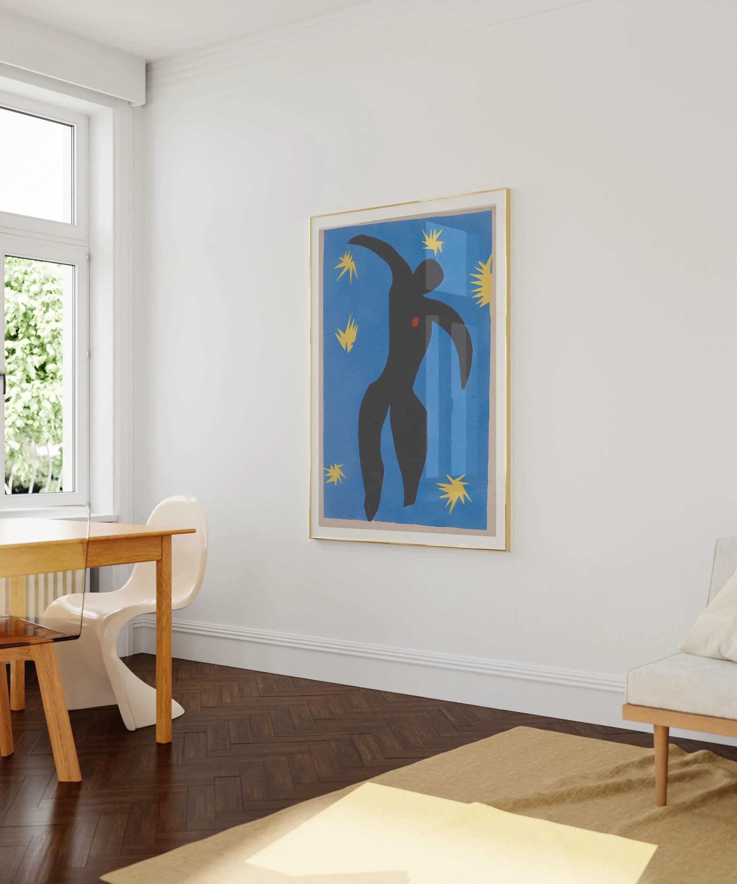 Henri Matisse - Icarus | Famous Art Papier Decoupes (available handframed or unframed) - 9ArtPrints