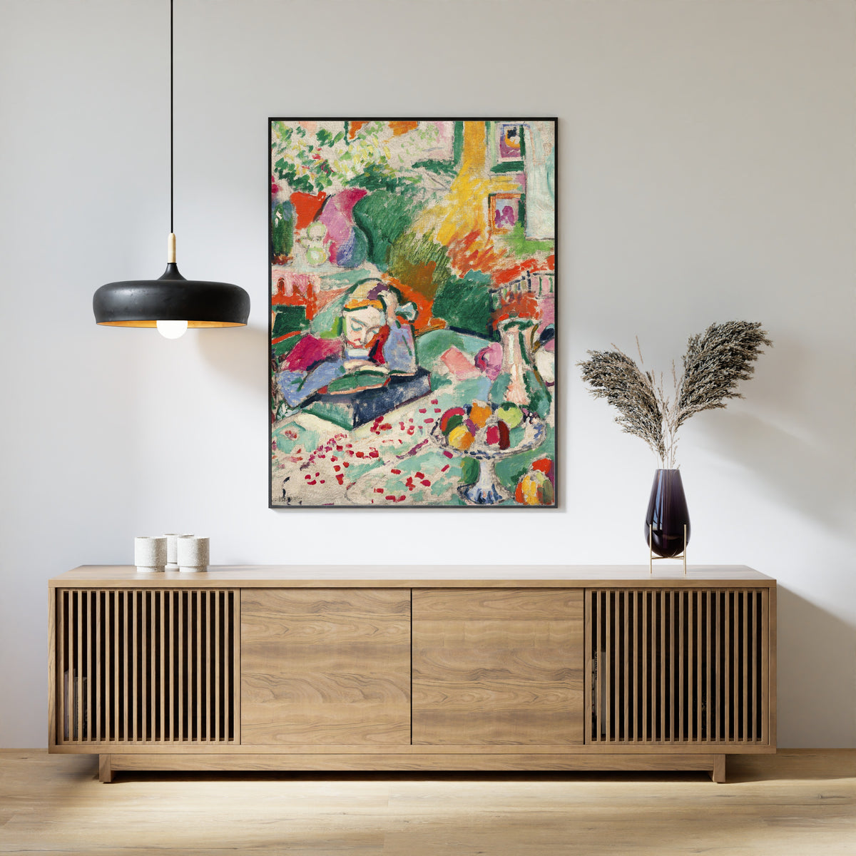 Henri Matisse — Interior with a Young Girl (Girl Reading) | Fine Art Print - 9ArtPrints