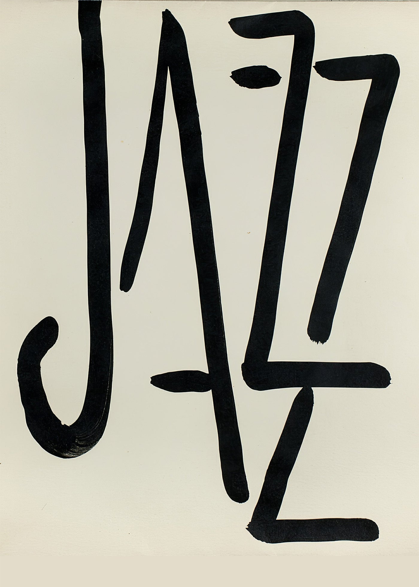 Henri Matisse — JAZZ | Mid-Century Modern Typography Print