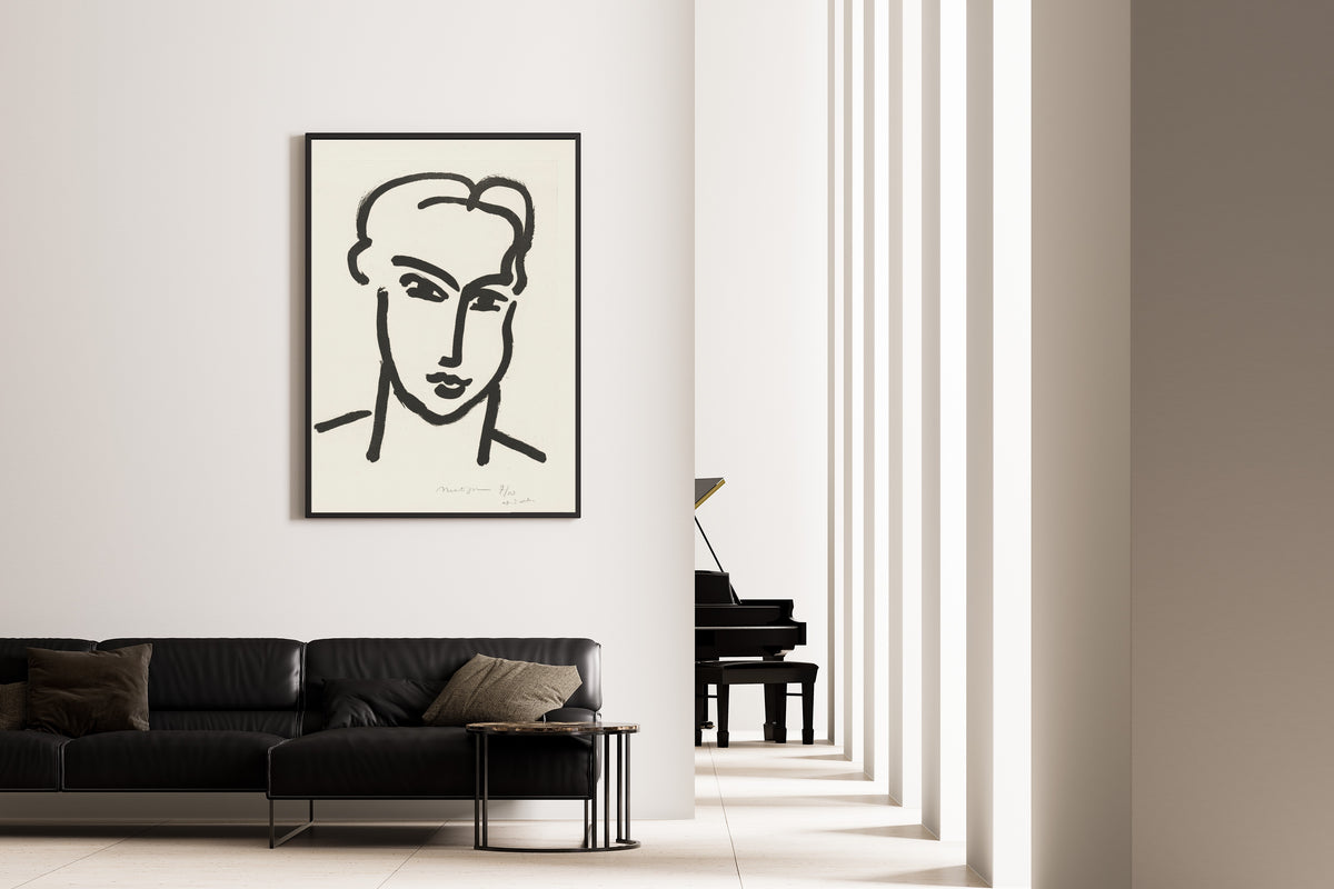 Henri Matisse — Large Head of Katia | Fine Art Print - 9ArtPrints