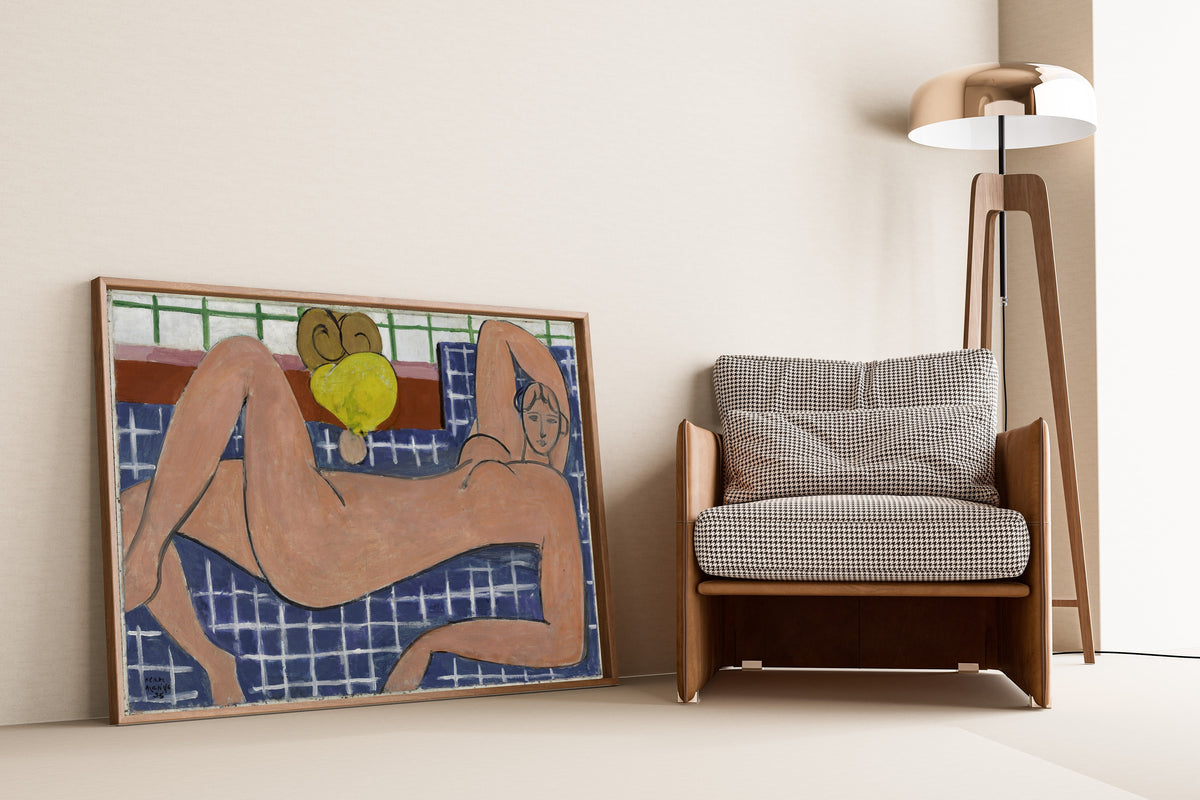 Henri Matisse — Large Reclining Nude (The Pink Nude) | Fine Art Print - 9ArtPrints