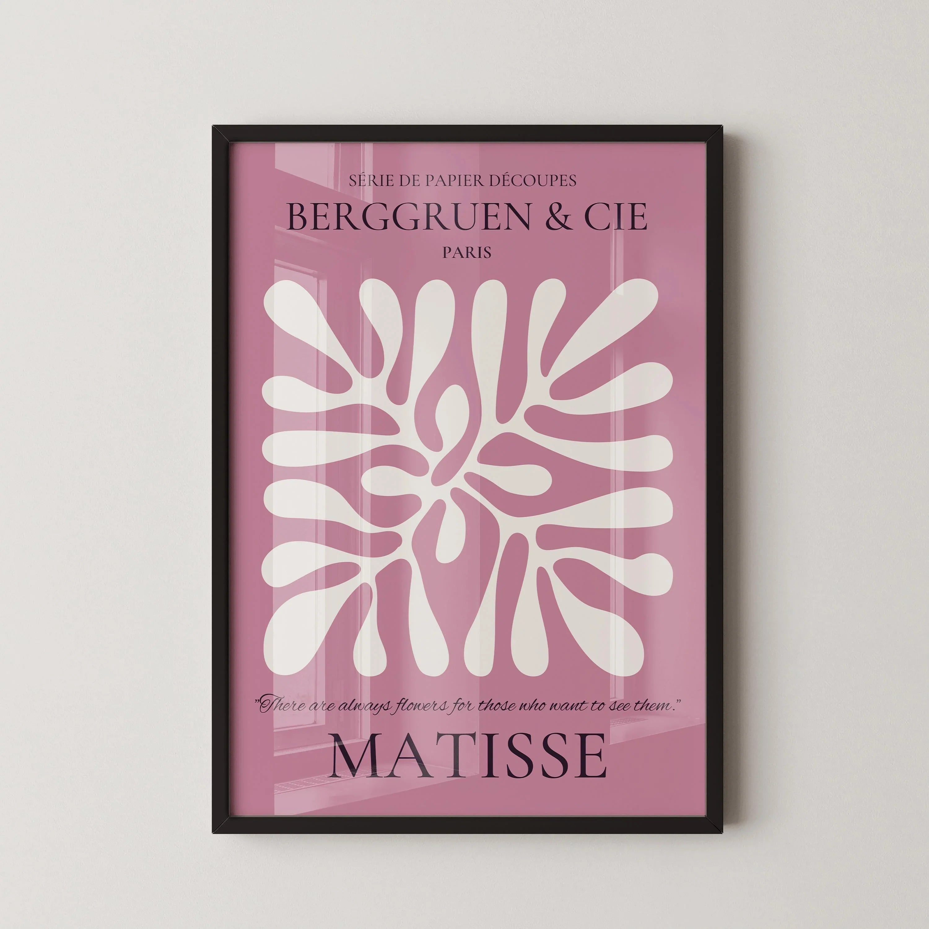 Henri Matisse 'Leaf' Exhibition Poster: Giclee Art Print - 9ArtPrints