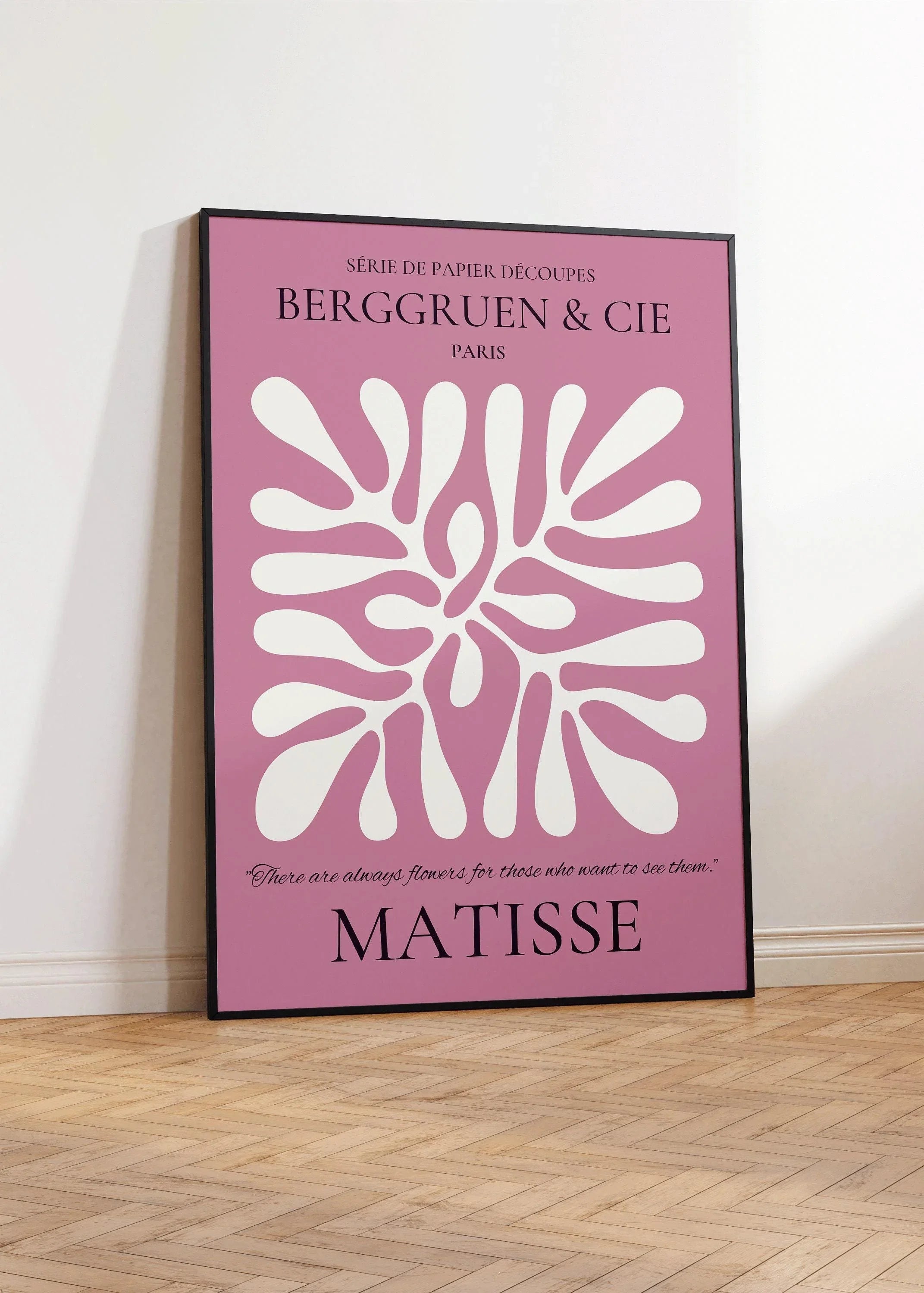 Henri Matisse 'Leaf' Exhibition Poster: Giclee Art Print - 9ArtPrints