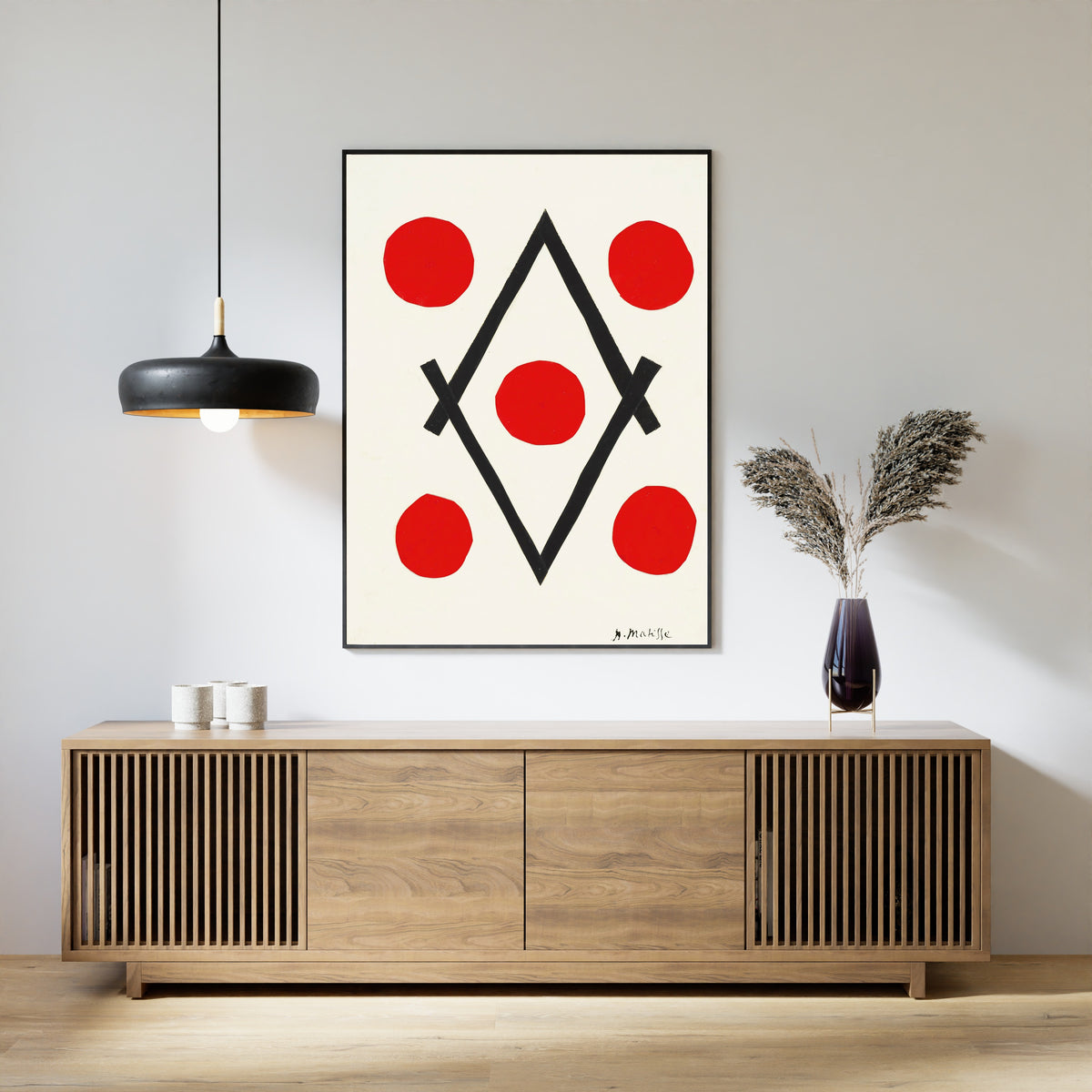 Henri Matisse — Losange | Papiers Découpés Fine Art Print - 9ArtPrints