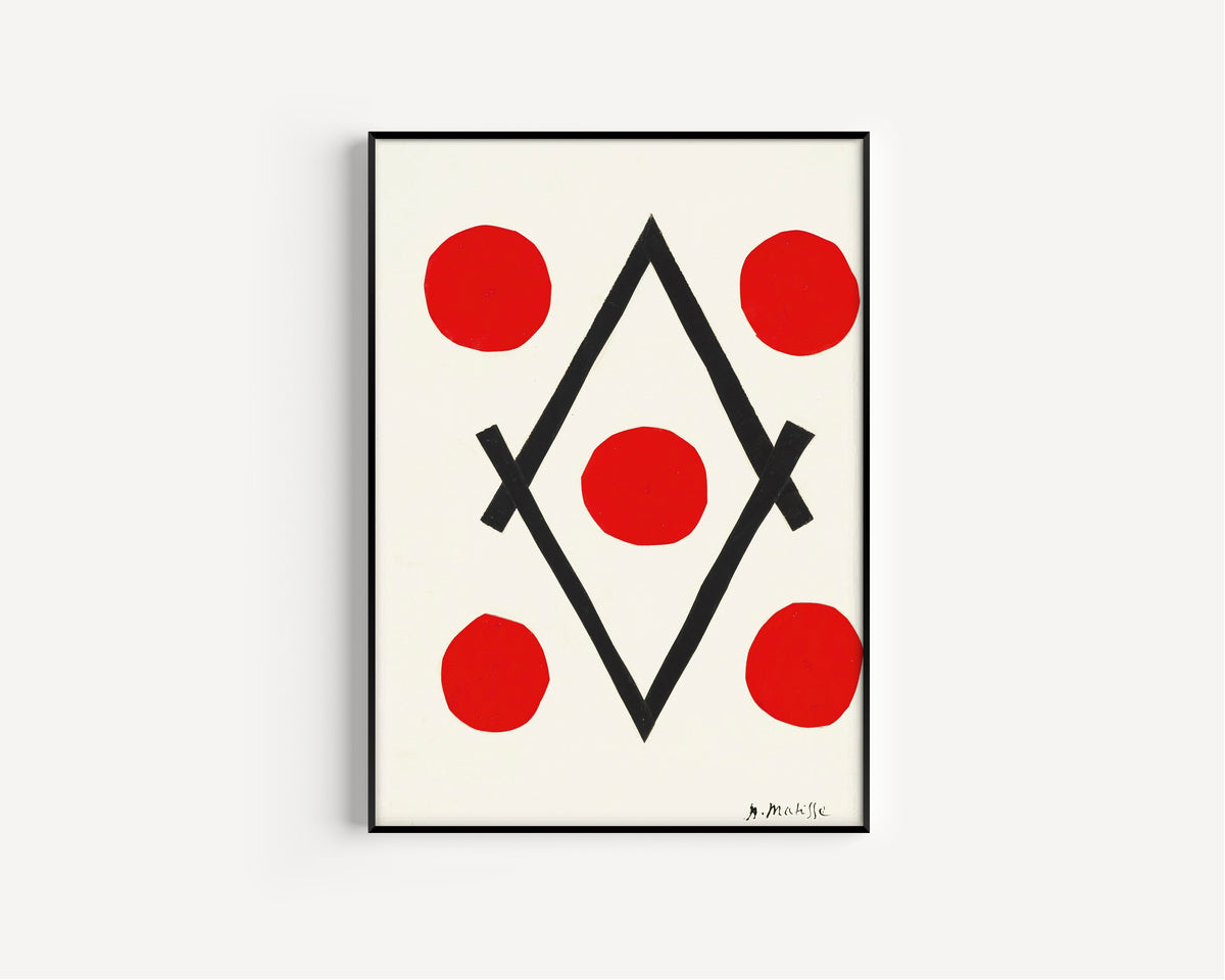Henri Matisse — Losange | Papiers Découpés Fine Art Print - 9ArtPrints