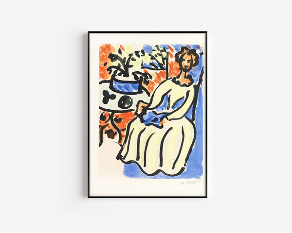 Henri Matisse — Marie-José in a Yellow Dress | Fine Art Print