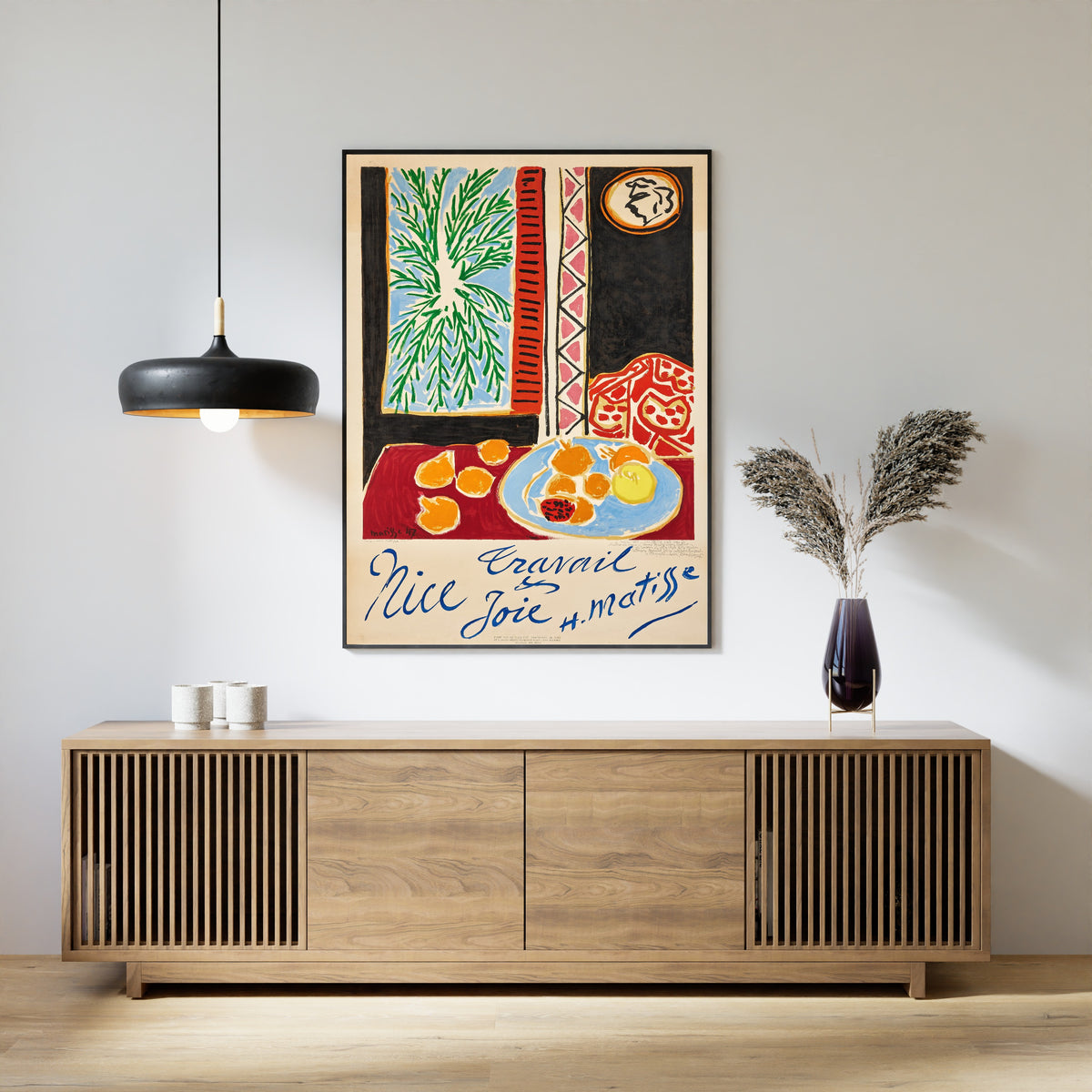 Henri Matisse — Nice, Travail et Joie | Papiers Découpés Fine Art Print - 9ArtPrints
