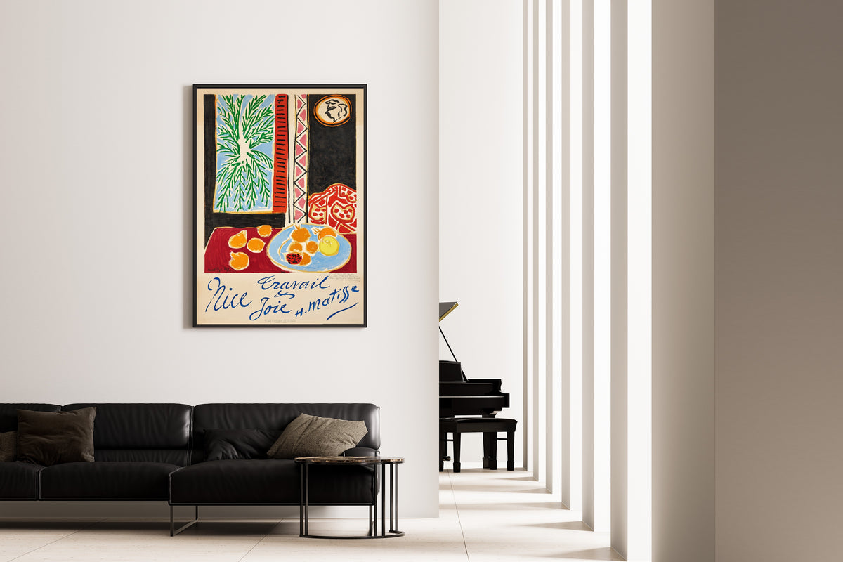 Henri Matisse — Nice, Travail et Joie | Papiers Découpés Fine Art Print - 9ArtPrints