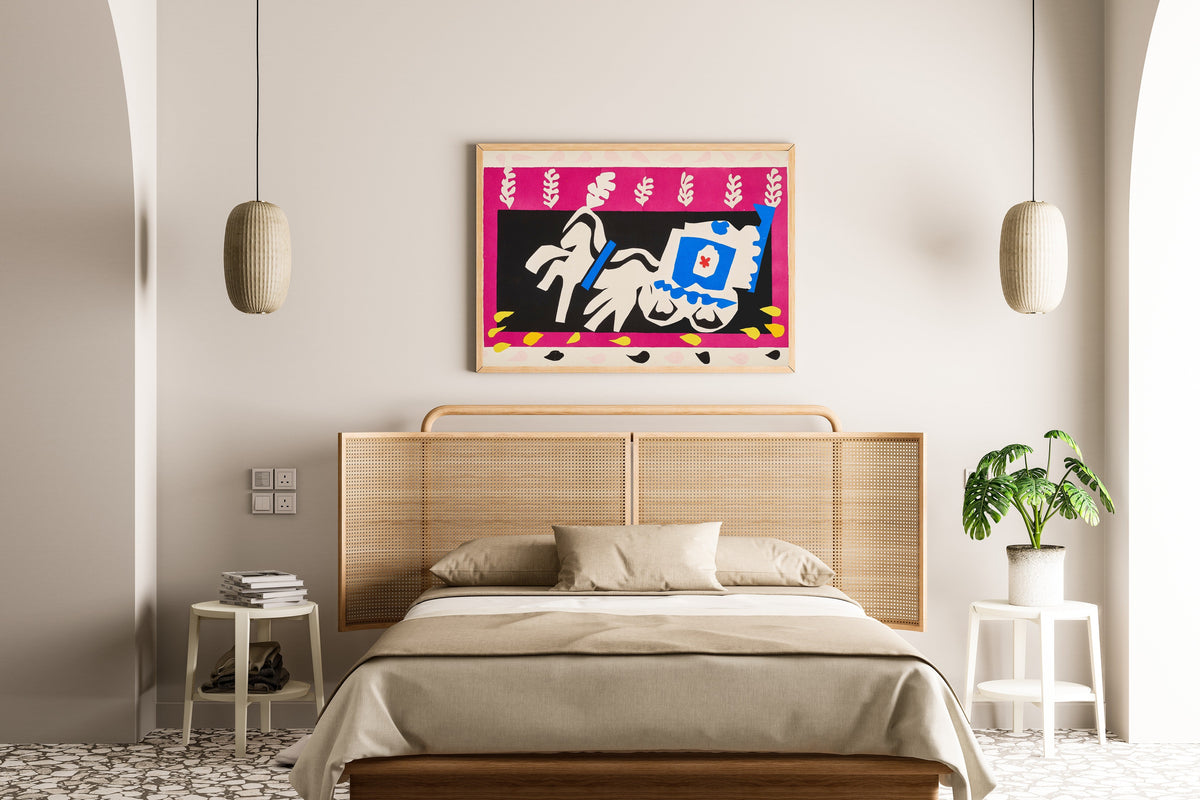 Henri Matisse — Pierrot's Funeral | Papiers Découpés Fine Art Print - 9ArtPrints