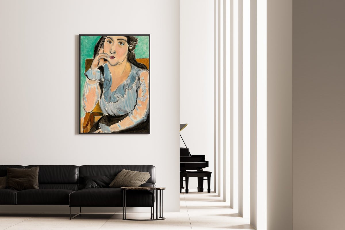 Henri Matisse — Portrait of a Woman (Lorette) | Fine Art Print - 9ArtPrints