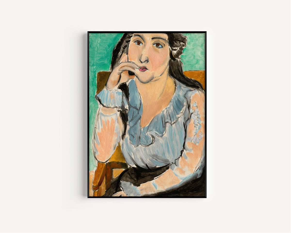 Henri Matisse — Portrait of a Woman (Lorette) | Fine Art Print - 9ArtPrints