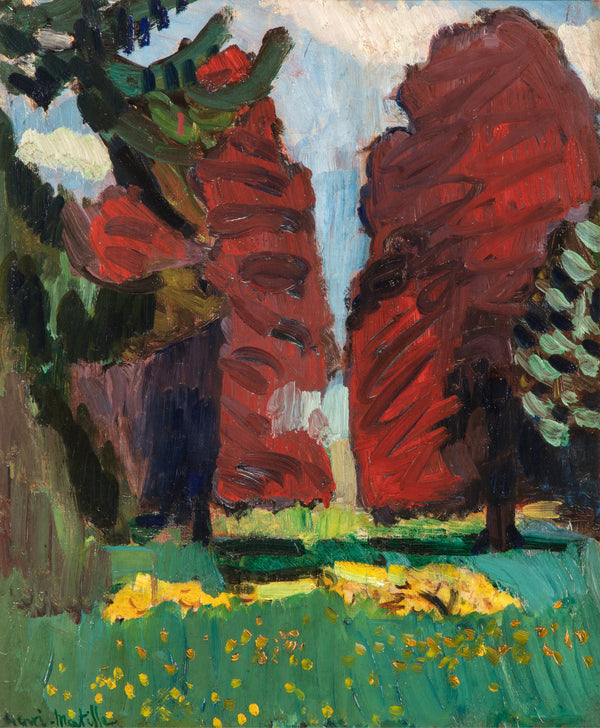 Henri Matisse — Purple Beeches | Fine Art Print