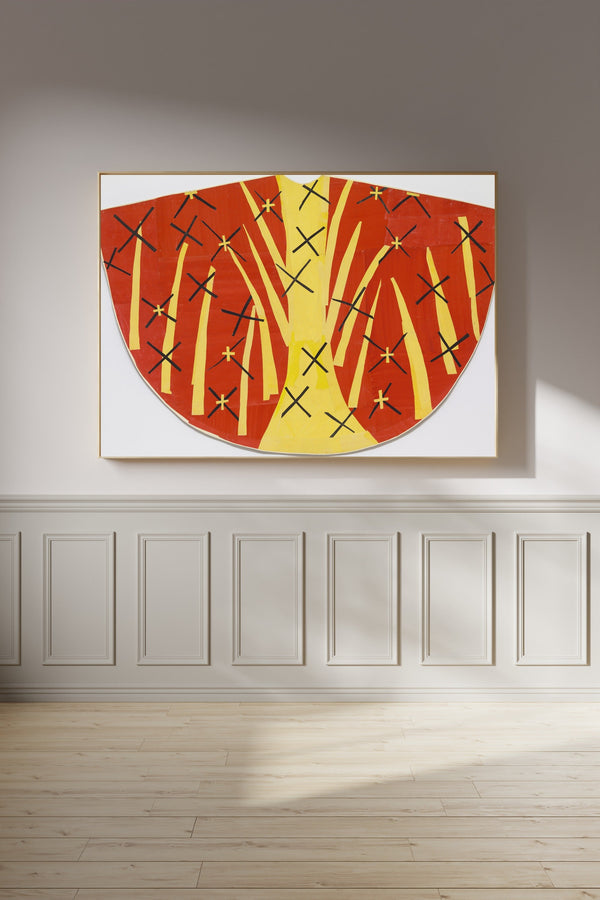 Henri Matisse — Red Chasuble, maquette | Papiers Découpés Fine Art Print