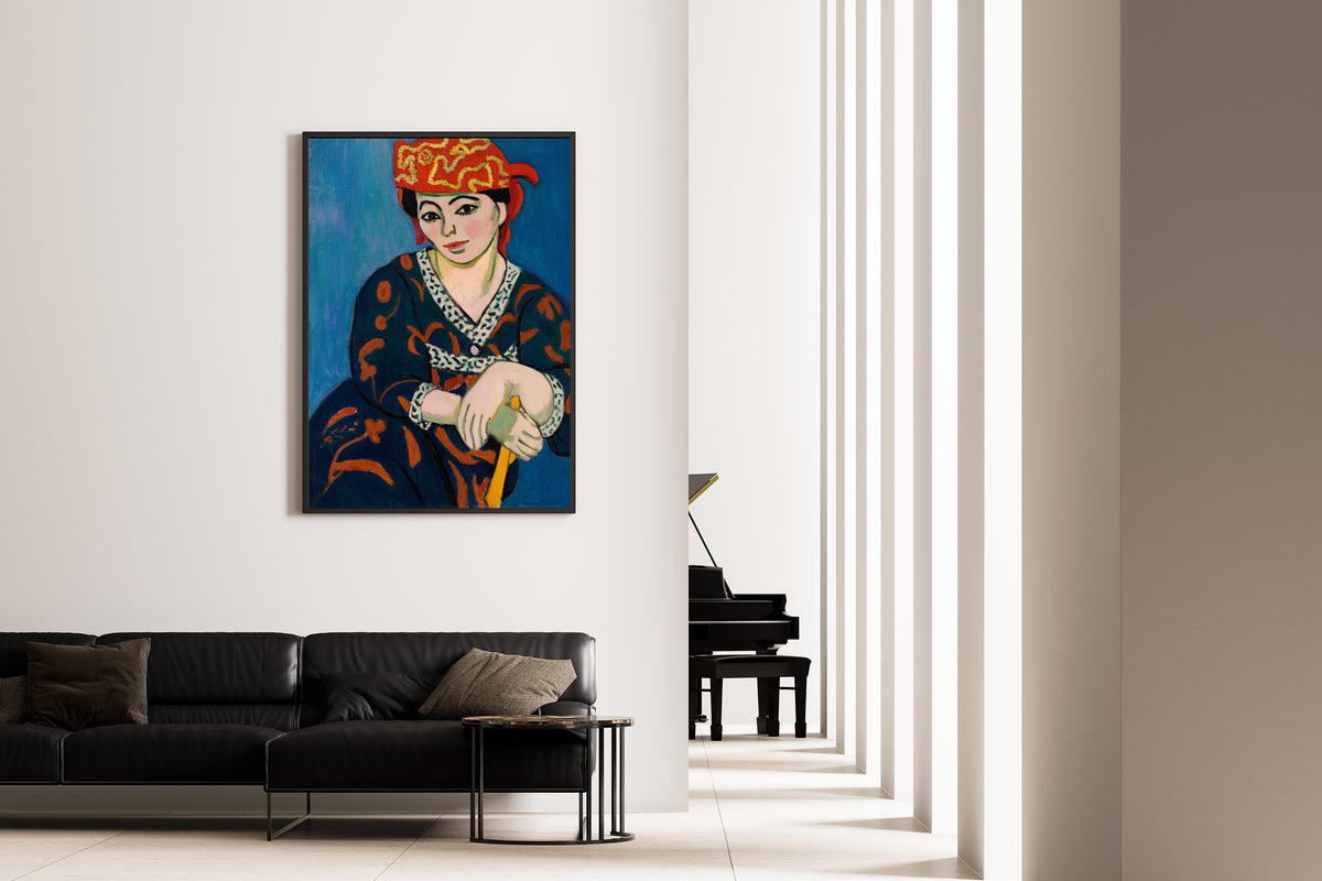 Henri Matisse — Red Madras Headdress (Le Madras rouge) | Fine Art Print - 9ArtPrints
