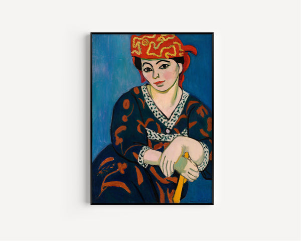 Henri Matisse — Red Madras Headdress (Le Madras rouge) | Fine Art Print