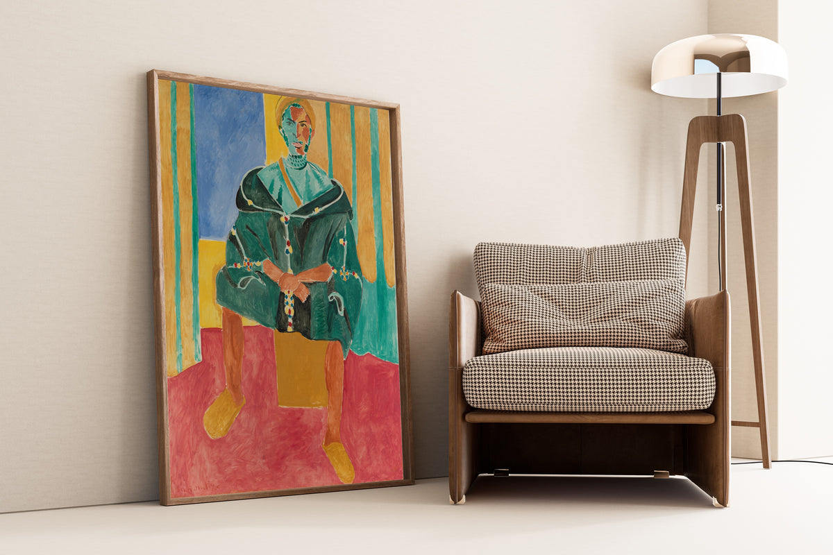 Henri Matisse — Seated Riffian | Fine Art Print - 9ArtPrints