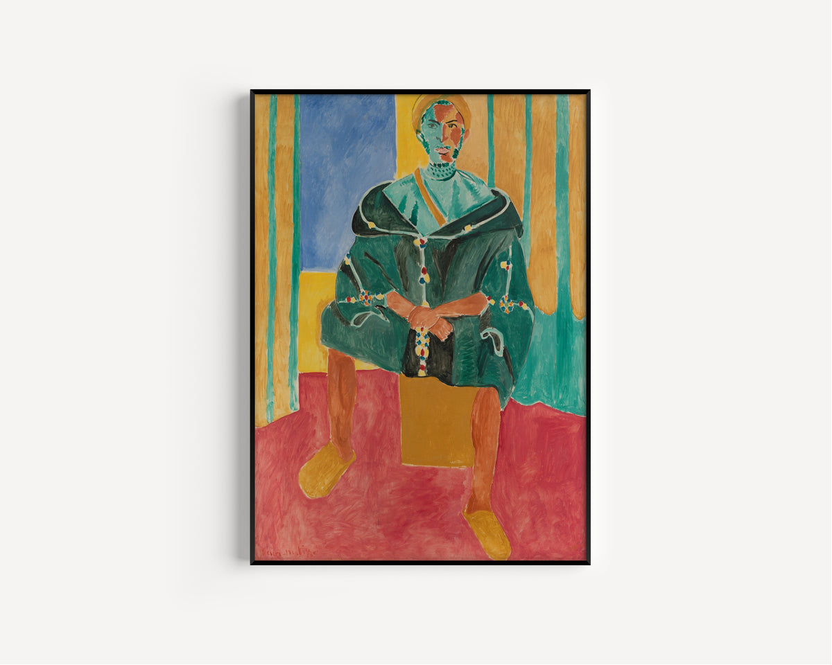 Henri Matisse — Seated Riffian | Fine Art Print - 9ArtPrints