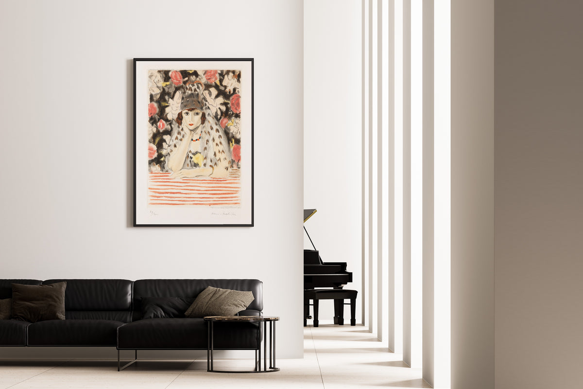 Henri Matisse — Spanish Woman with a Mantilla | Fine Art Print - 9ArtPrints