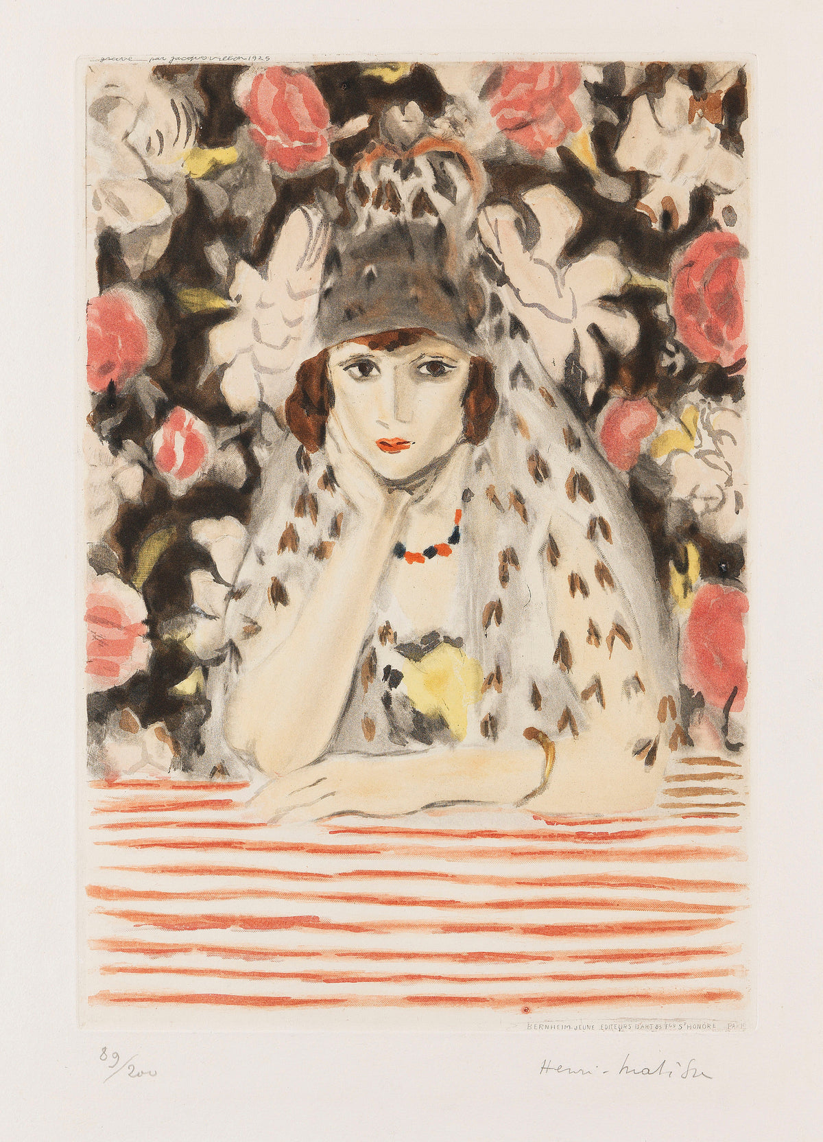 Henri Matisse — Spanish Woman with a Mantilla | Fine Art Print - 9ArtPrints