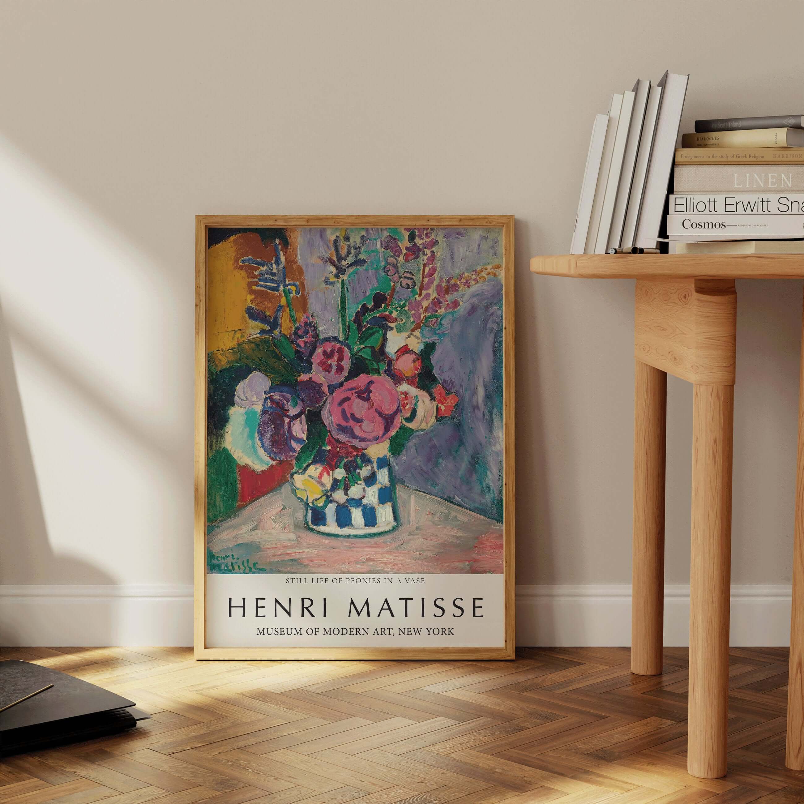 Henri Matisse - Still Life with Peonies | Famous Painting (available framed or unframed) - 9ArtPrints