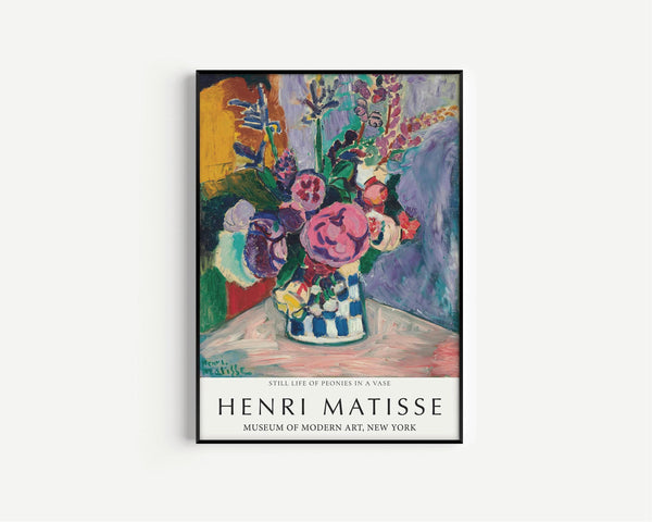 Henri Matisse — Still Life with Peonies | Fauvist Painting