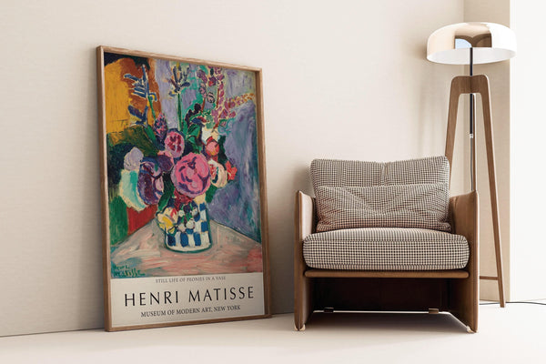 Henri Matisse — Still Life with Peonies | Fauvist Painting