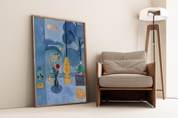 Henri Matisse — The Blue Window (La Glace sans tain) | Fine Art Print