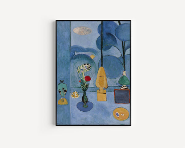 Henri Matisse — The Blue Window (La Glace sans tain) | Fine Art Print