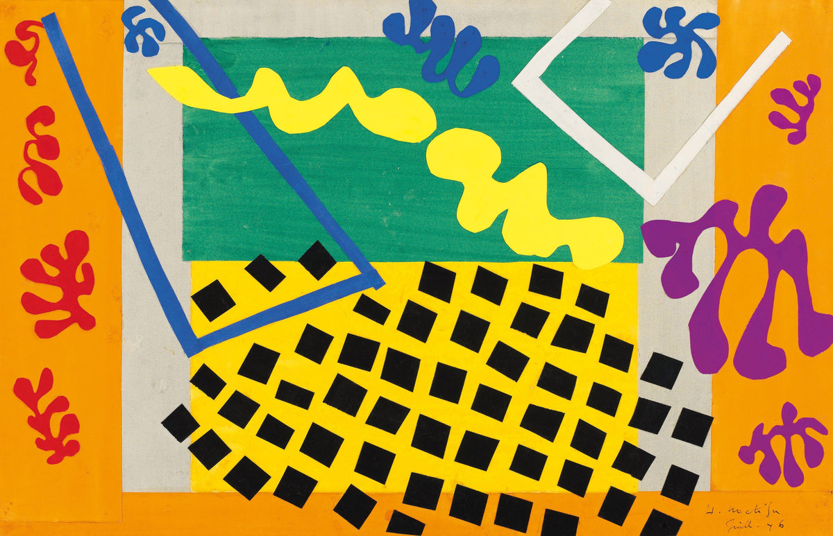 Henri Matisse — The Codomas | Papiers Découpés Fine Art Print - 9ArtPrints