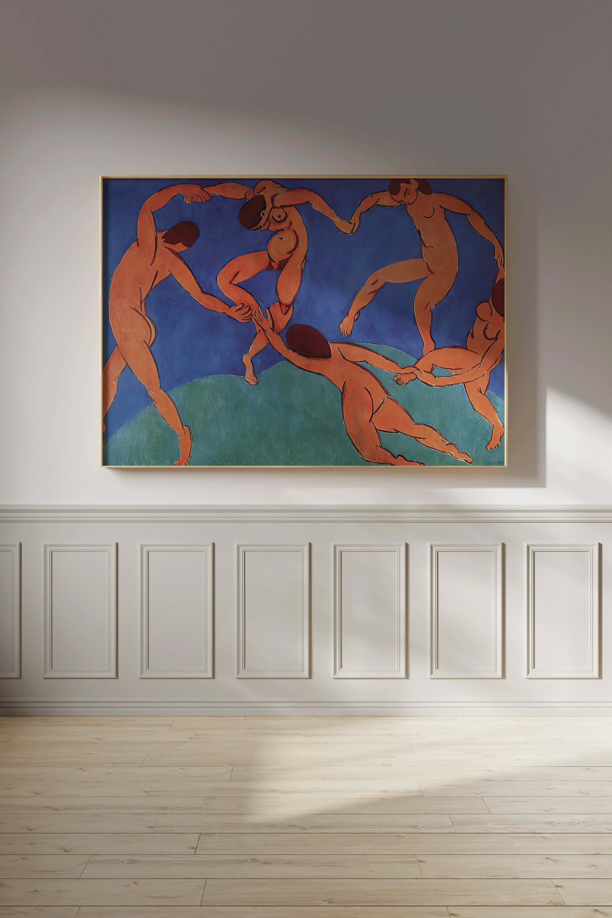 Henri Matisse - The Dance | Famous Painting (available unframed or framed ready to hang) - 9ArtPrints