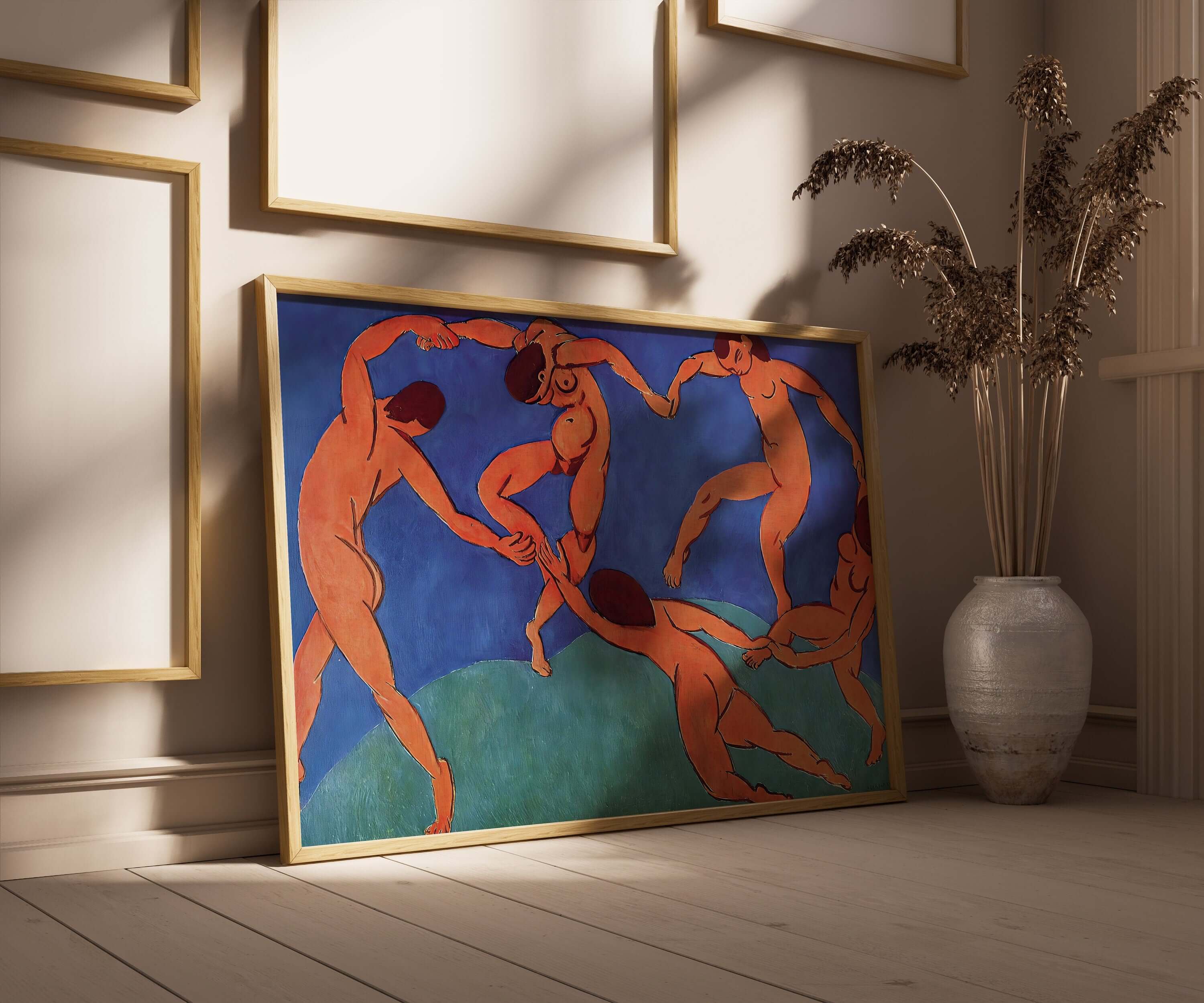 Henri Matisse - The Dance | Famous Painting (available unframed or framed ready to hang) - 9ArtPrints