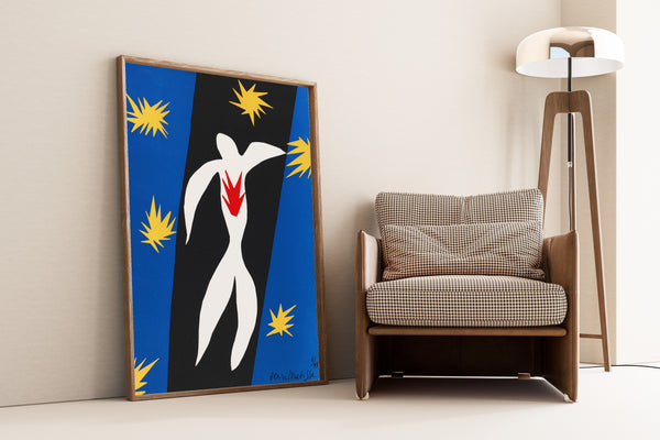 Henri Matisse — The Fall of Icarus | Papiers Découpés Fine Art Print