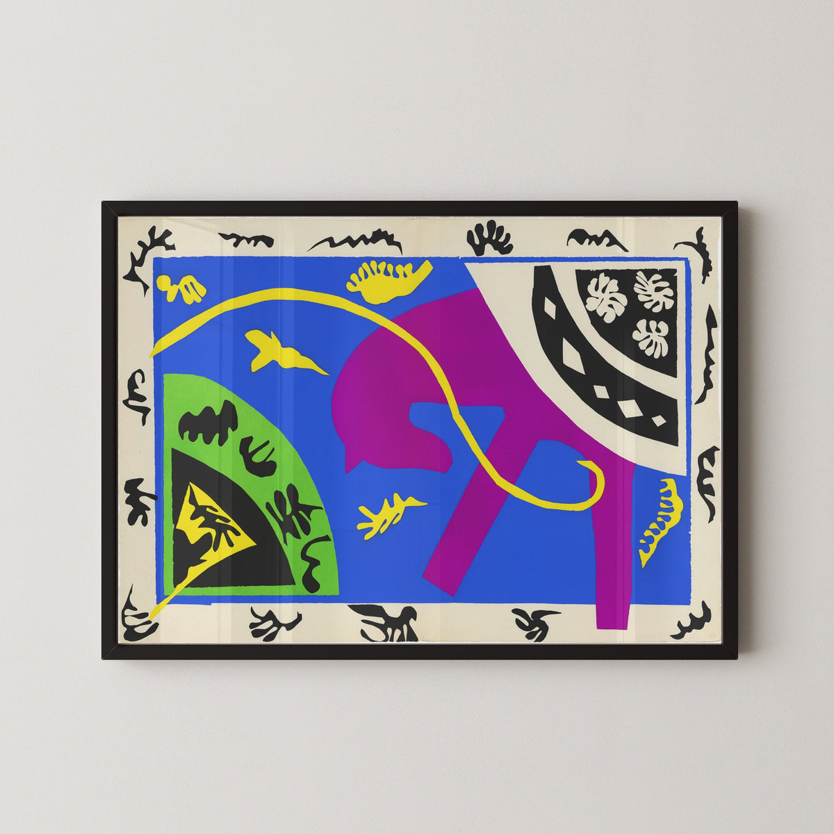 Henri Matisse — The Horse, the Rider and the Clown | Papiers Découpés Fine Art Print - 9ArtPrints